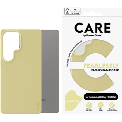 Panzer Гръб Care by PanzerGlass за Samsung Galaxy S25 Ultra, Fashionable Case, Chardonnay