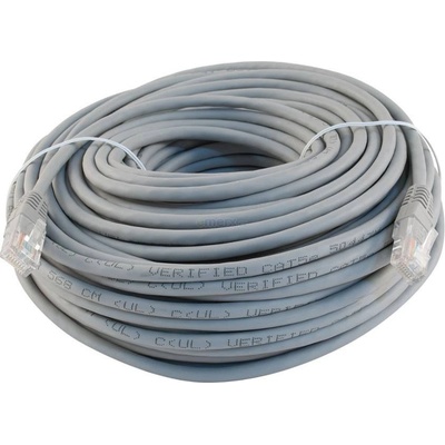 Datacom 1574 patch UTP CAT5E, 30m, šedý