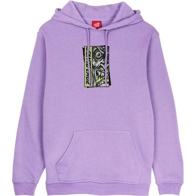 SANTA CRUZ mikina Roskopp Rigid Face Front Hood Digital Lavender