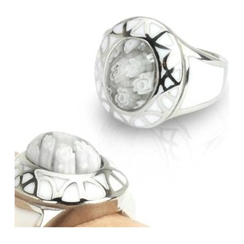 Ocelový prsten Spikes