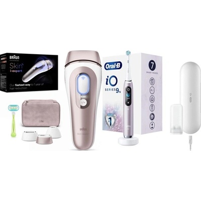 Braun I Expert PL7253 + Oral-B iO 9 růžový