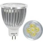  LED Луничка 12V 5x1 W MR16 (0718 PW 0717 WW)