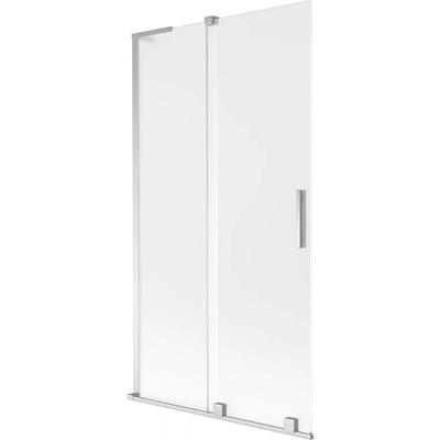 Mexen Velar L вана параван 2-крилo разтегаем 100 x 150 см, матиран, хром - 896-100-003-31-01 (896-100-003-31-01)