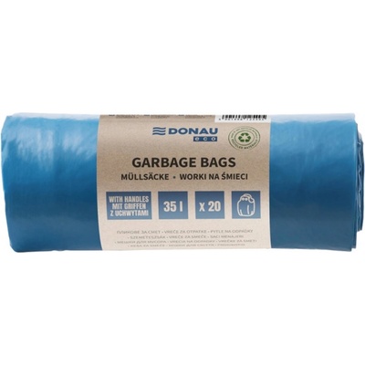 DONAU Pytle zavazovací ECO 35l 25 µm 20 ks modré