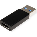 Roline Преходник Roline 12.99. 2998, от USB Type A(м) към USB Type-C(ж), черен (12.99.2998)