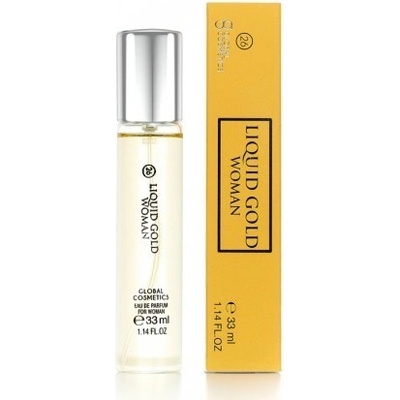 Global Cosmetics 026 LIQUID GOLD WOMAN parfumovaná voda dámska 33 ml