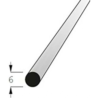 Lišta kruhová buk, prům.6mm, délka 70cm