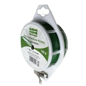 РОСИМА ТЕЛ УСУКАНА НА РОЛКА ф0.4мм l=100м ЗЕЛЕНa (ro82441)
