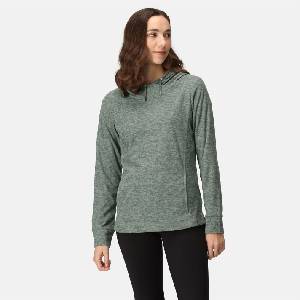 Regatta Kizmit II Overhead Fleece - Dark Forest Green Marl