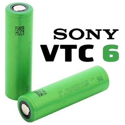 SONY Baterie VTC6 18650 30A 3000mAh 3,7W – Zboží Mobilmania