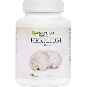 Natural Medicaments Hericium 500 mg 90 kapslí