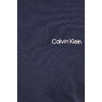 Calvin Klein Памучна тениска Calvin Klein в тъмносиньо с изчистен дизайн (K10K109894.PPYX)