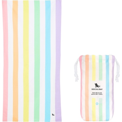 Dock & Bay Плажна кърпа бързосъхнеща, 90 x 200 см, еднорог (TOWLB-SUM-XL-UNICN-R)