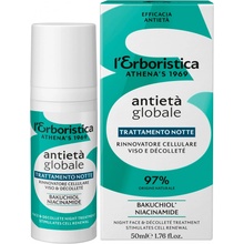 Athena's Erboristica Global Anti-Age Noční pleťový krém s rostlinným kolagenem 50 ml