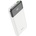 hoco. J102 захранваща банка 10000 mAh PD QC3.0 3A 20W 1 x USB-A, 1 x USB-C бял