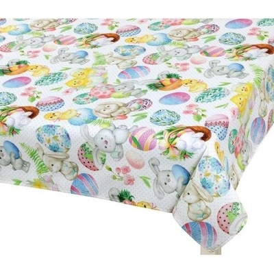 Bellatex Obrus Veľká noc Zajačik Kuriatko 100x100 cm
