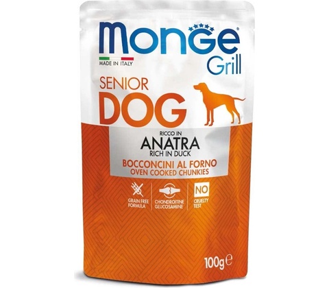 Monge Grill Senior kačka 100 g