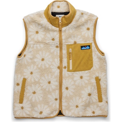 KAVU Дамски поларен елек KAVU Women's Ozette Fleece vest - Mellow Daisy (132-1652-0112)