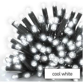 Profi LED spojovacia reťaz čierna 5 m vonkajšia aj vnútorná studená biela