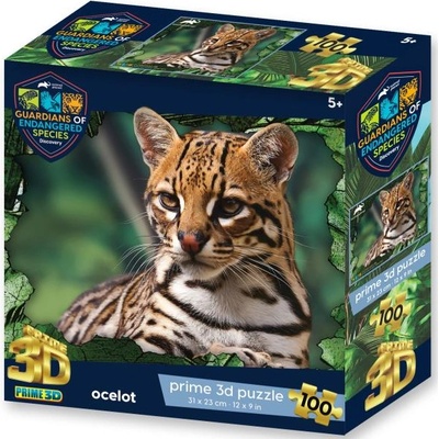 Prime 3D PUZZLE - GES Ocelot 100 части