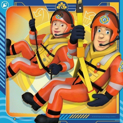 Ravensburger Požárník Sam Do akce! 3 x 49 dielov