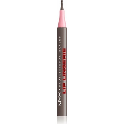 NYX Professional Makeup Lip Lingerie fix na rty pro dlouhotrvající efekt 12 Wild Side 1 ml – Zboží Mobilmania