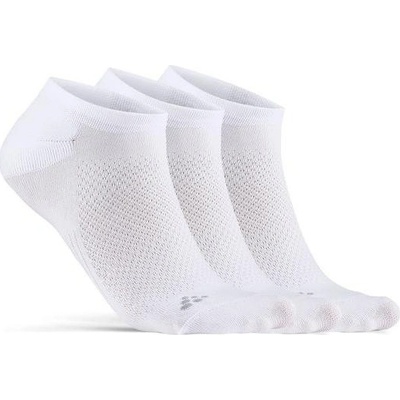 Craft ponožky CORE Dry Footies 3-pack bílá