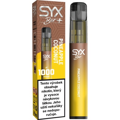 Syx Bar Pineappple Coconut 16,5 mg 1000 potáhnutí – Sleviste.cz