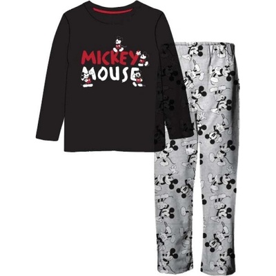 Disney Mickey Mouse Dětské pyžamo černá šedá Mickey Mouse Černá Šedá
