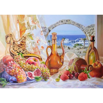 Image 1 of Milena Style Морски натюрморт - диамантен гоблен