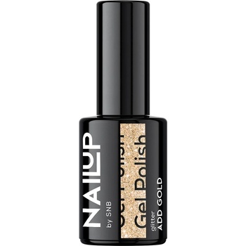 SNB Professional NailUP Гел лак за нокти, Добави злато, 6 ml
