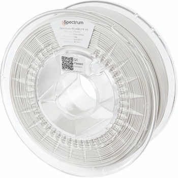 Spectrum 81012 3D филамент, PC/ABS FR V0, 1, 75mm, 1000g, Бял (White) (81012)
