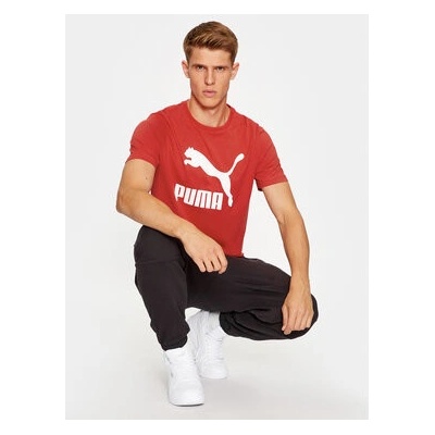 Puma T Shirt Classics Logo 530088 Červená
