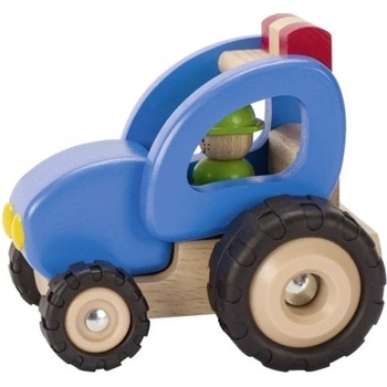 Goki drevený traktor