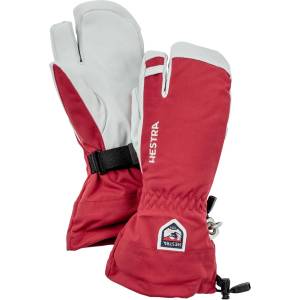 Hestra Ръкавици Hestra Army Leather Heli Ski 3 Finger Gloves - Red - размер 5 (EU) (202-2078-0511)