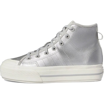 Image 1 of ADIDAS Originals Nizza Platform Mid Shoes Silver