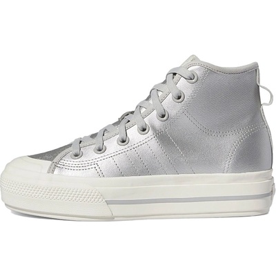 ADIDAS Originals Nizza Platform Mid Shoes Silver