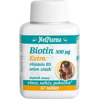 MedPharma Biotin 300mcg Extra 67 tabliet