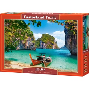 Castorland Пъзел Castorland от 1000 части - Ко Пи Пи Лей, Тайланд (C-104154-2)