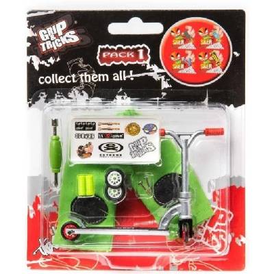 Играчкa за пръсти Grip&Trick - Тротинетка, сива (GT-SC-M7)
