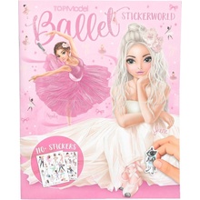 Top Model Kreatívny zošit Stickerworld Ballet