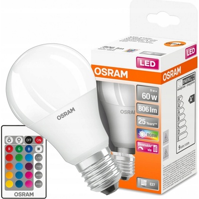 Osram LED žiarovka STAR+, E27, 9W, teplá biela, ovládač