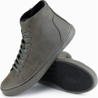 Ombre Men's high top logo dark olive čierna šedá kaki