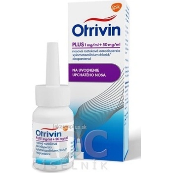 Olynth Plus 1 mg/50 mg/ml nosová roztoková aerodisperzia aer.nao. 1 x 10 ml