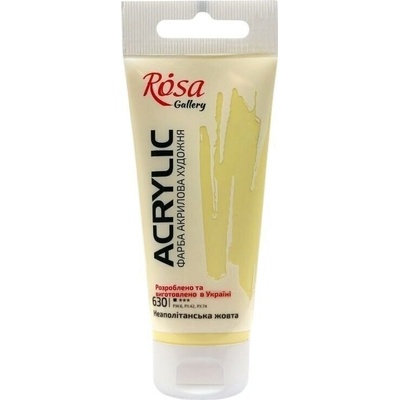 Rosa Gallery АКРИЛНА боя Naples Yellow (630) 60 ml 1 бр (3241630)