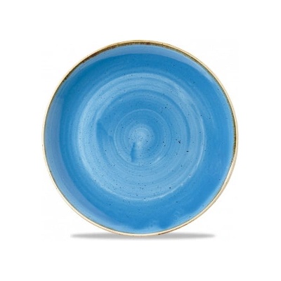 Churchill 1795 Stonecast Cornflower Blue 24,8 cm Mísa coupe ručně zdobená