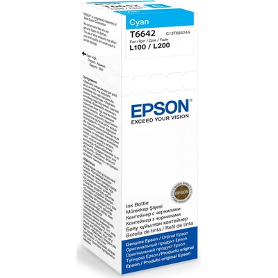 Atrament Epson 664 Cyan - originálny