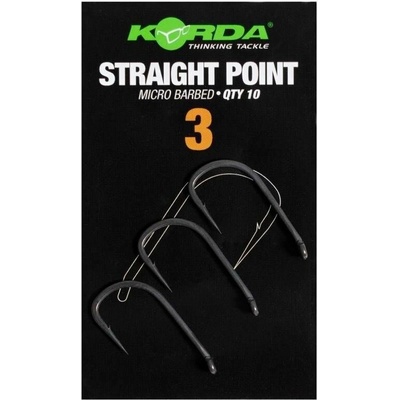 Korda Háčky Straight Point Barbed 10 ks vel.3