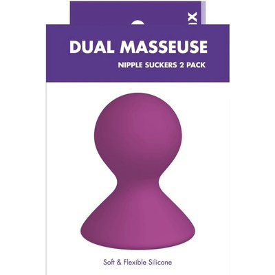 Kinx Dual Masseuse Nipple Suckers 2 Pack přísavky na bradavky