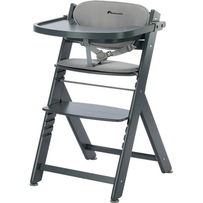 bebeconfort Timba 2 Wooden High Chair Evolutive With Cushion 2026 Grey Mist